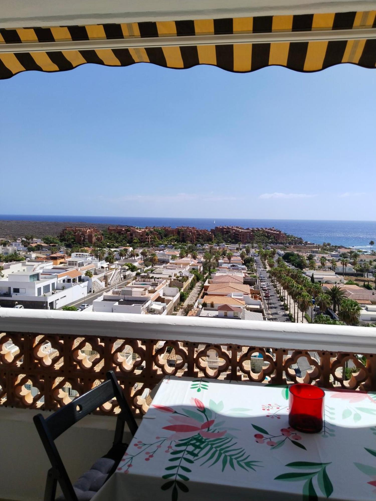 Palm-Mar Appartement Celeste 250M De L'Ocean Vue Mer Panoramique エクステリア 写真