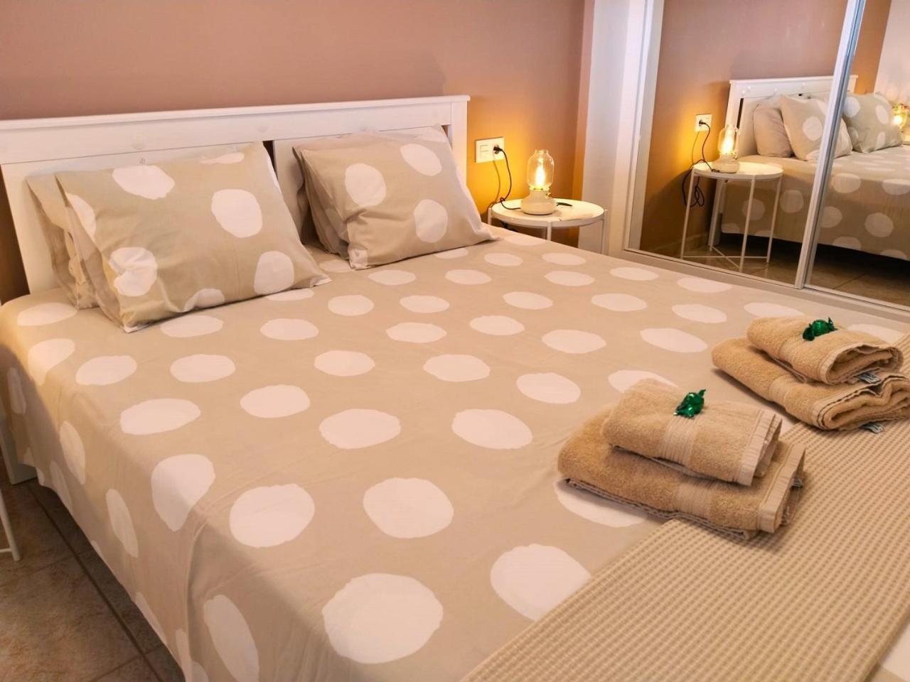 Palm-Mar Appartement Celeste 250M De L'Ocean Vue Mer Panoramique エクステリア 写真